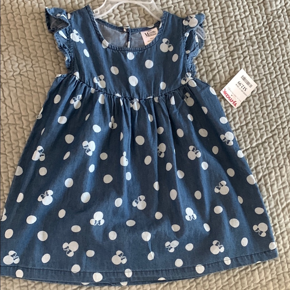RIYAH’S CLOSET:  Disney Minnie Mouse Denim Blue Dress